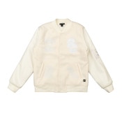 USC Trojans Women's Cream SC Interlock Varsity Jacket